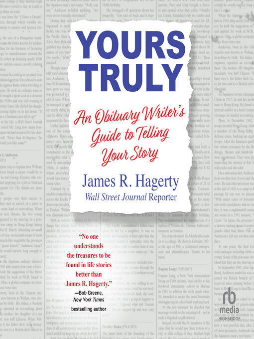 Title details for Yours Truly by James R. Hagerty - Available